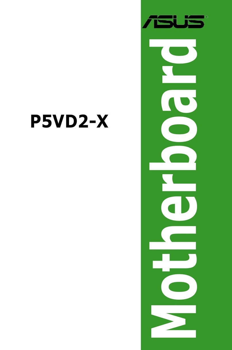 Asus P5SD2-X SE User manual