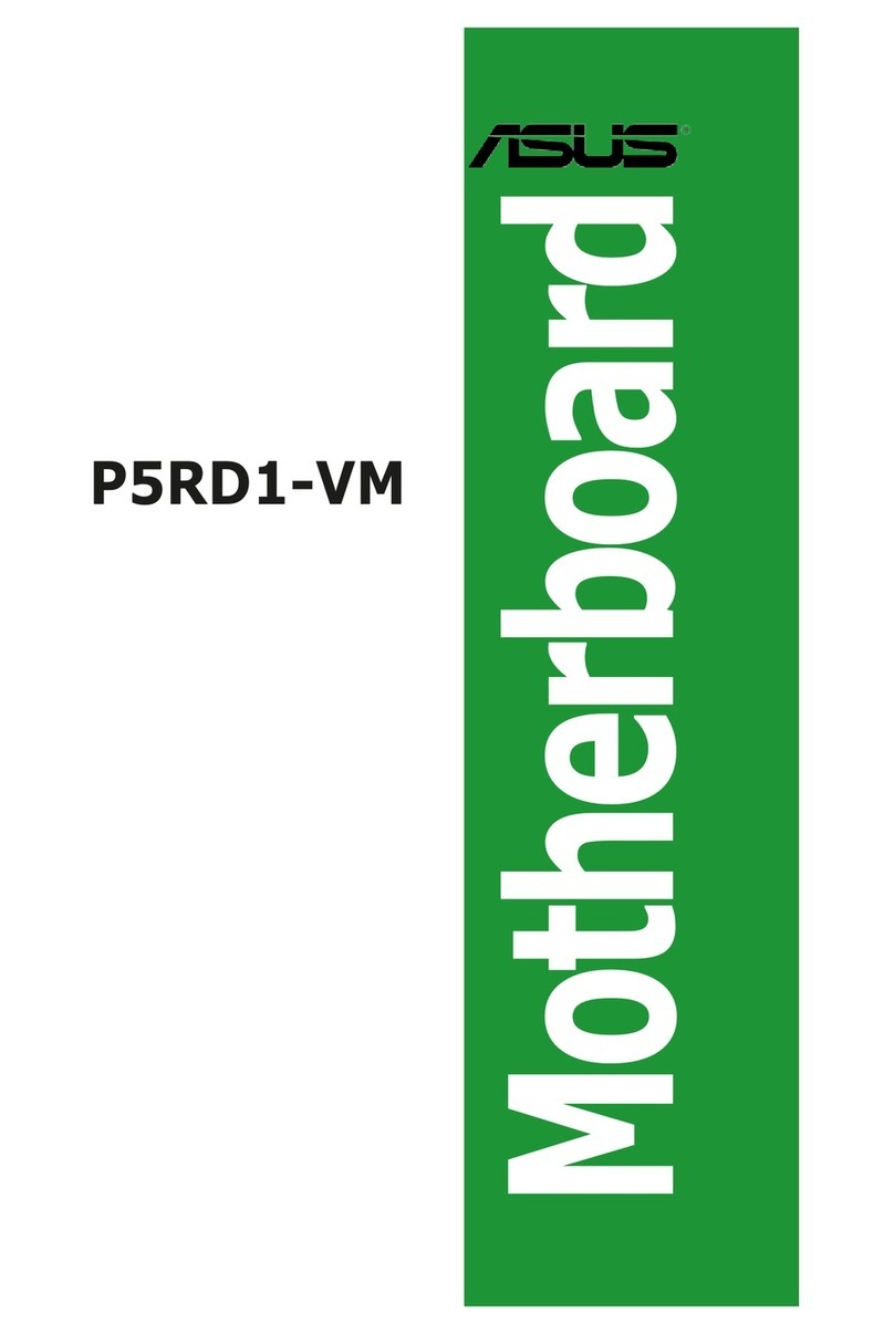 Asus P5RD1-VM User manual