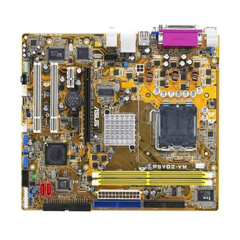 Asus P5VD2 VM - SE Motherboard - Micro ATX User manual