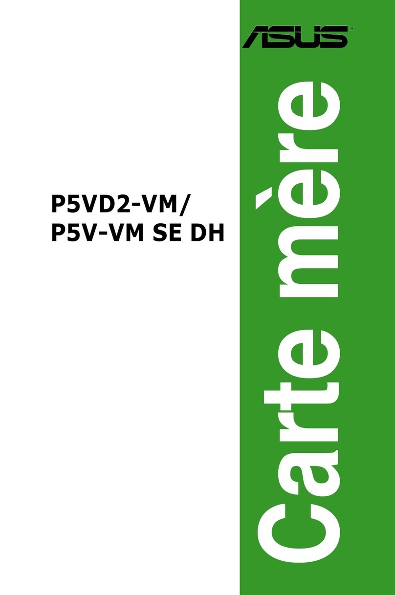 Asus P5VD2 VM - SE Motherboard - Micro ATX Assembly instructions