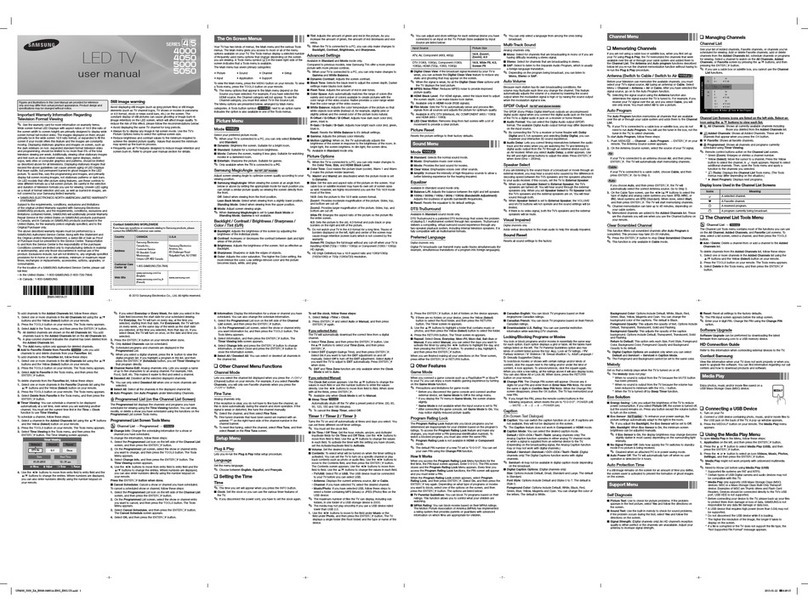 Samsung UN19F4000 User manual
