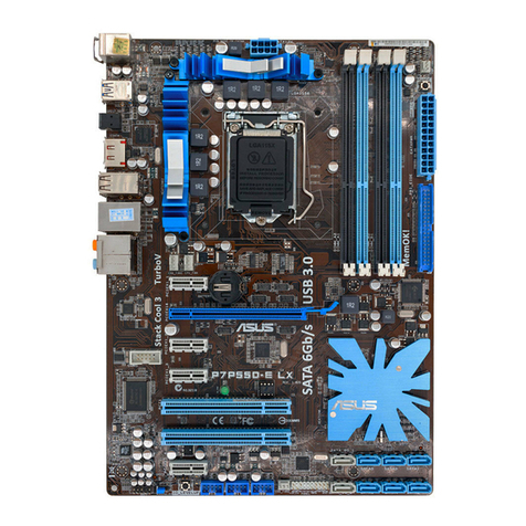 Asus P7P55D-E LX User manual
