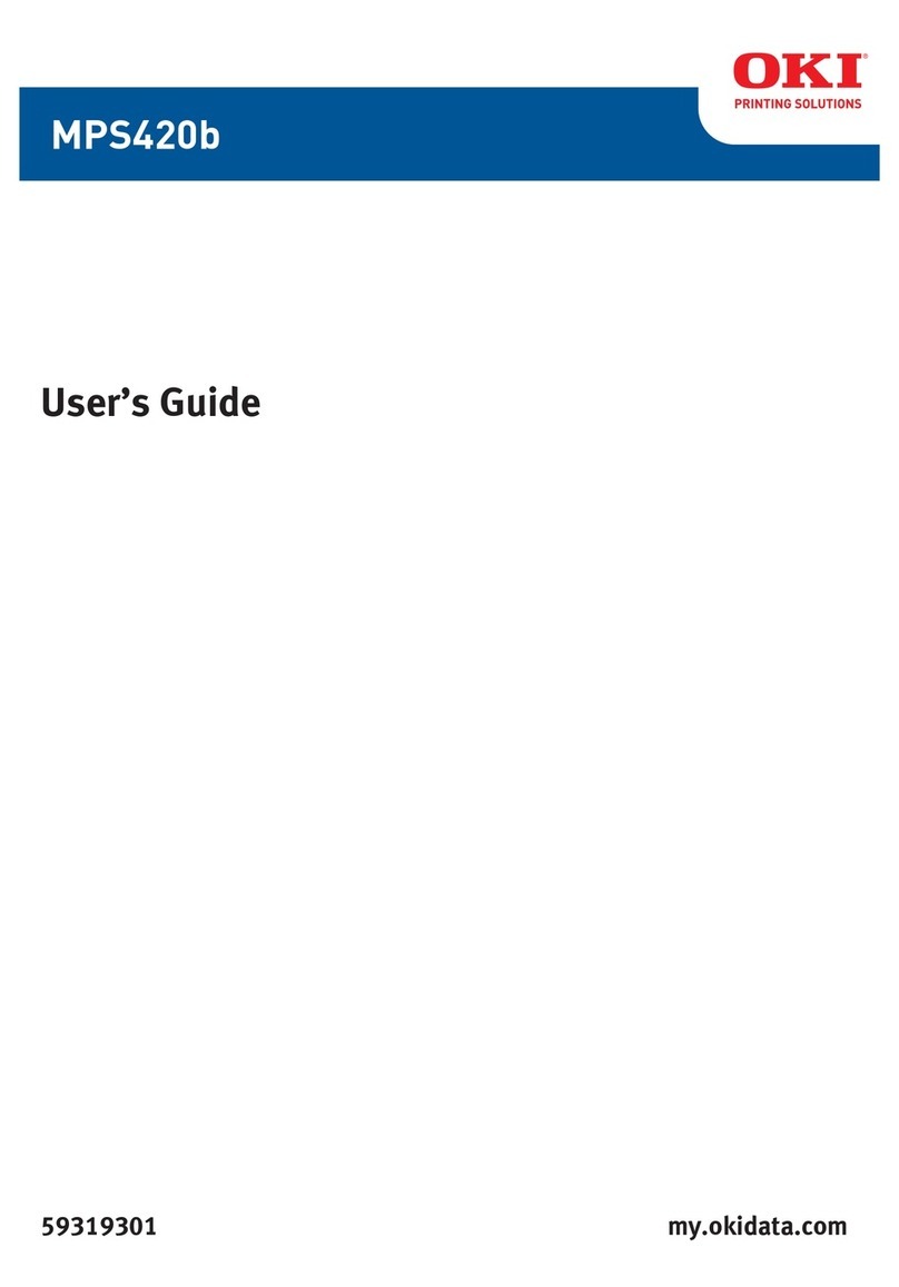 Oki MPS420b User manual