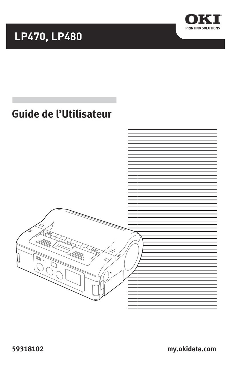 Oki LP470b Quick start guide