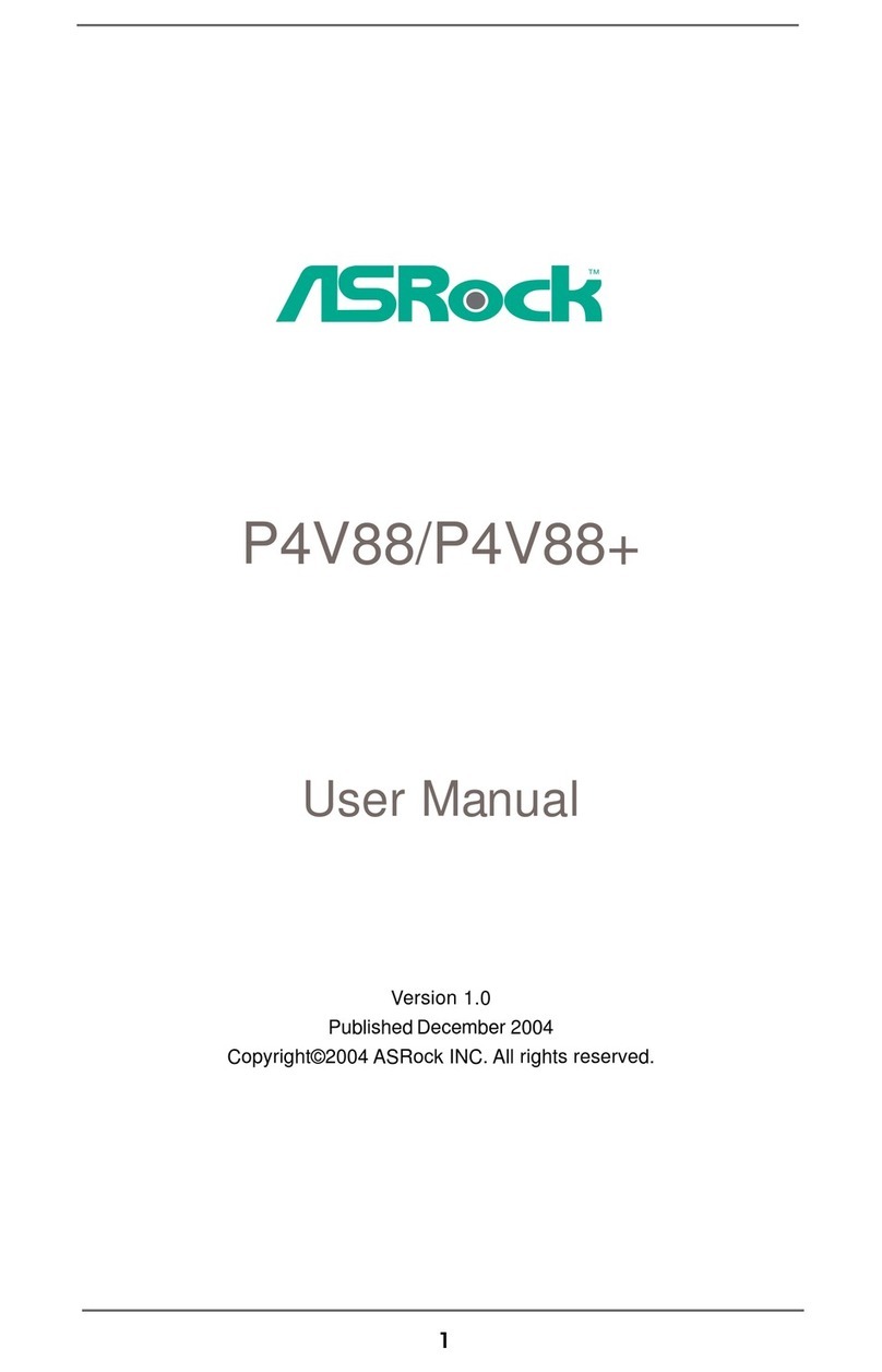 ASROCK P4V88 User manual