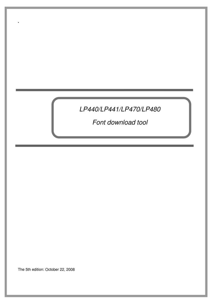 Oki LP441s User manual