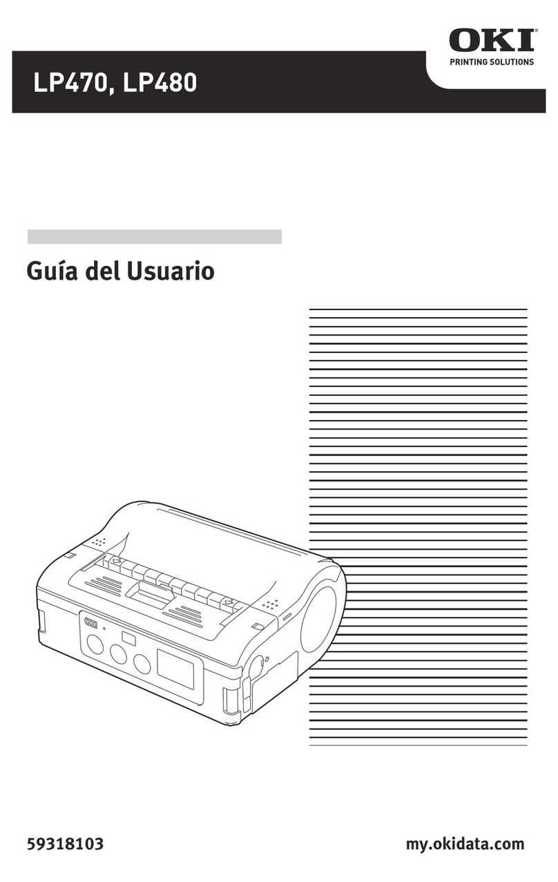 Oki LP470w User manual