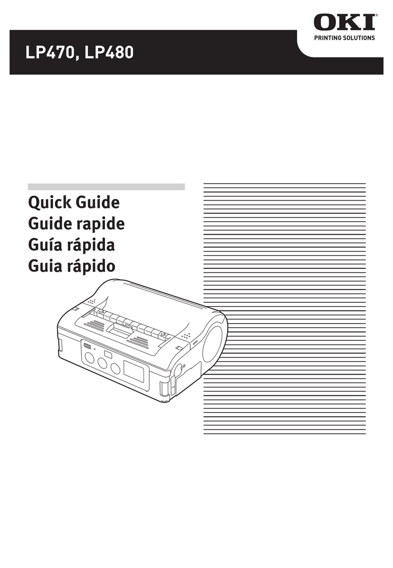 Oki LP470s User manual