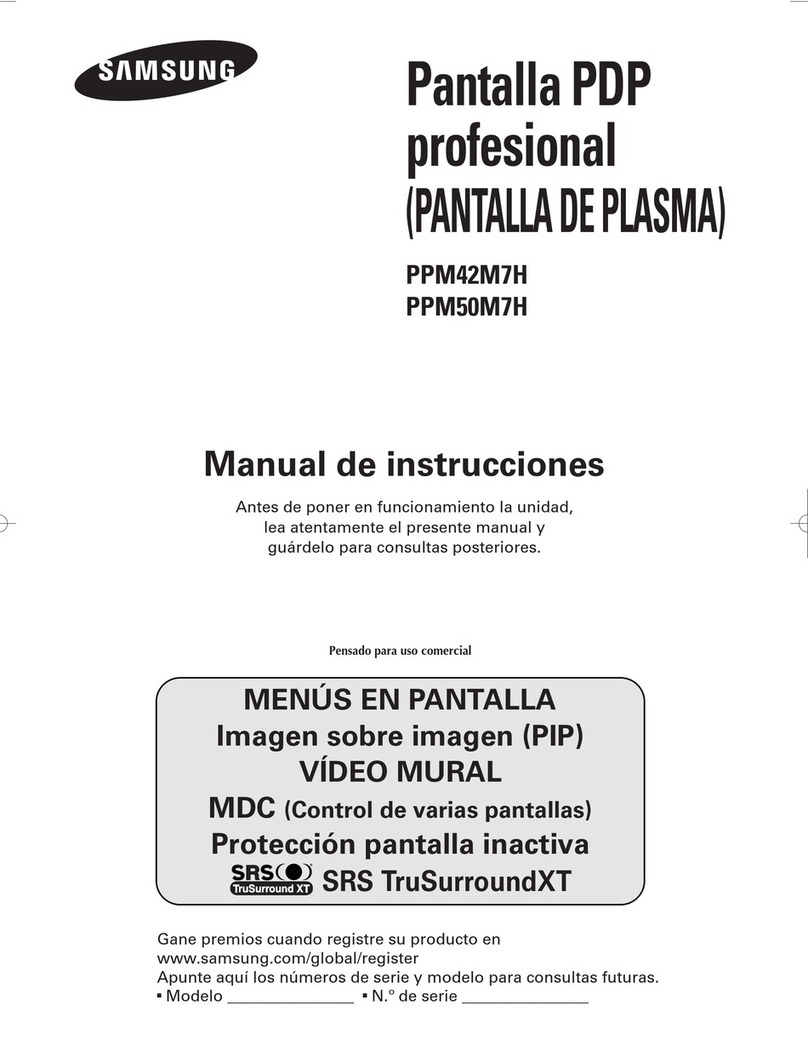 Samsung PPM50M7HB - Plamsa HD Display Setup guide Samsung PPM50M7HB - Plamsa HD Display Setup guide