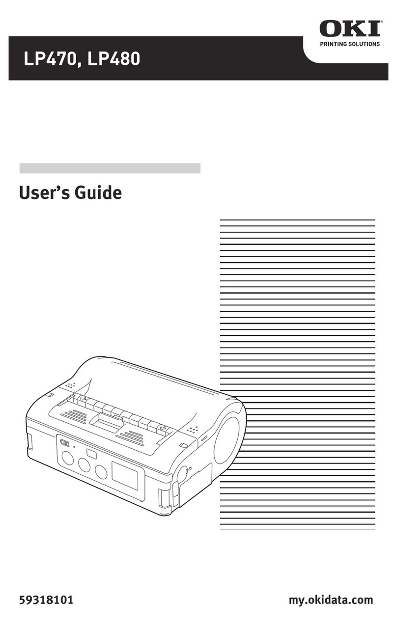 Oki LP470b User manual