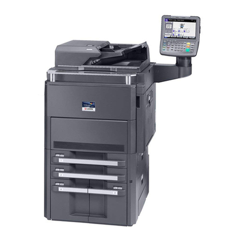 Kyocera TASKalfa 8000i Installation and operation manual