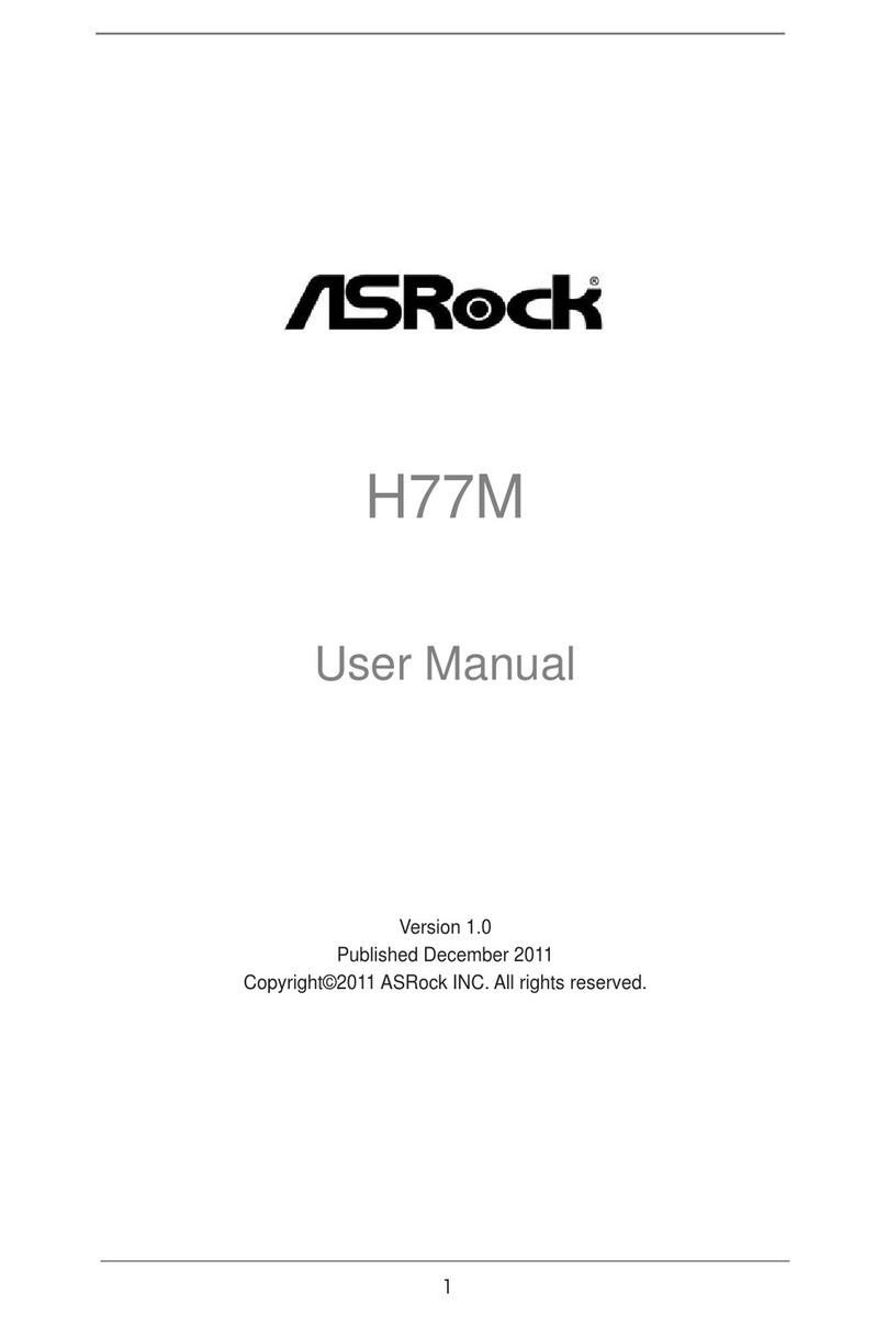 ASROCK H77M user manual