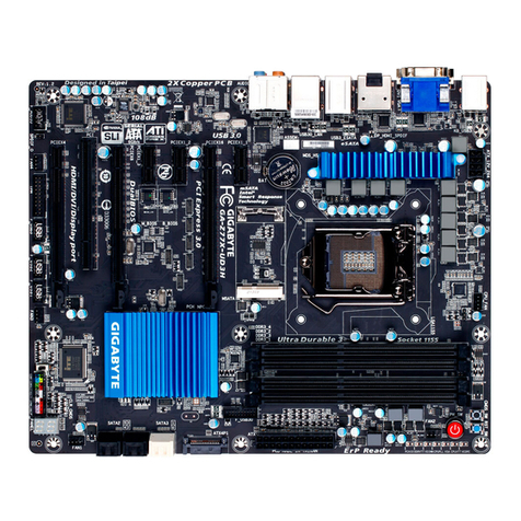 Gigabyte GA-Z77X-UD3H User manual