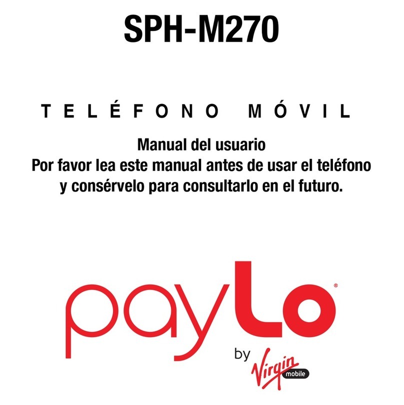 Samsung SPH-M270 Manual Del Usuario