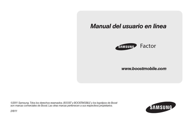 Samsung Factor SPH-M260 User manual
