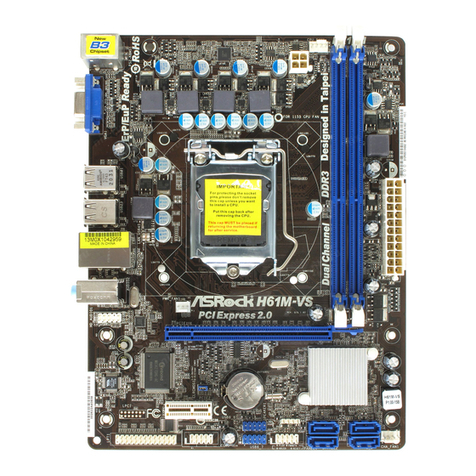 ASROCK H61M-VS - ANNEXE 811 User manual