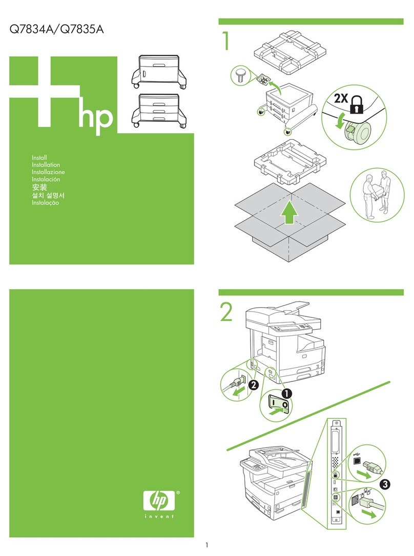 HP LaserJet M5025 MFP User manual