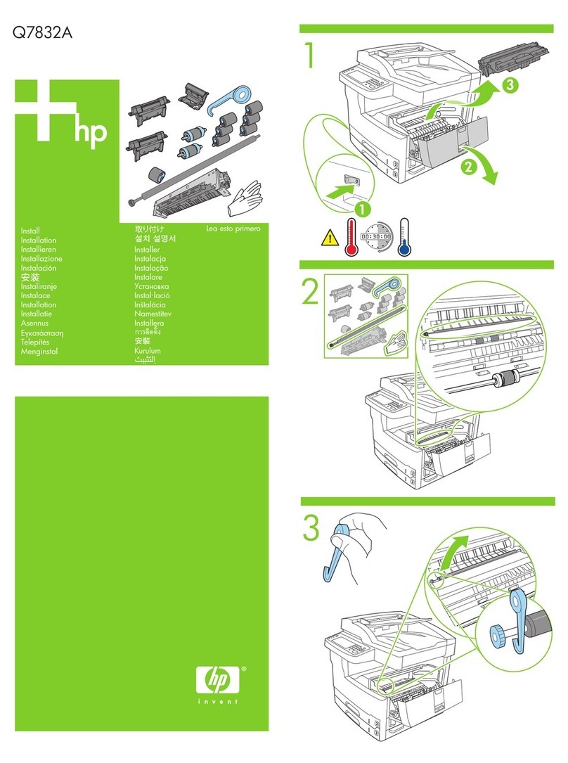 HP LaserJet M5025 MFP User manual