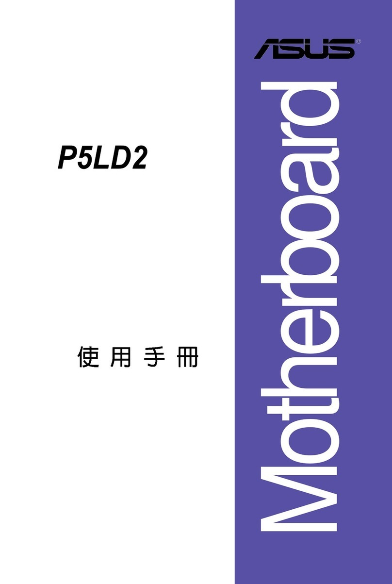 Asus Motherboard P5LD2 User manual