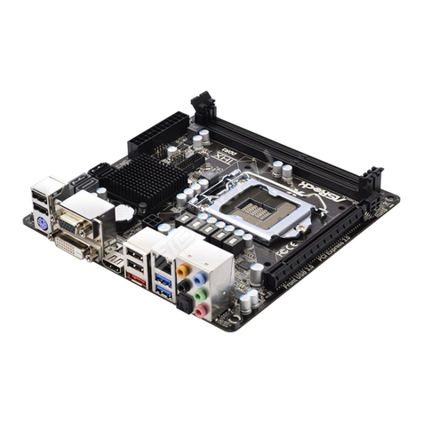 ASROCK H77M-ITX Quick installation guide