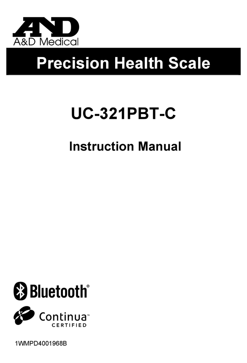 A&D UC-321PBT-C User manual