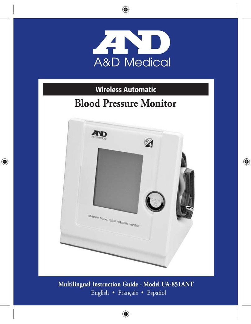 A&D UA-851ANT User manual