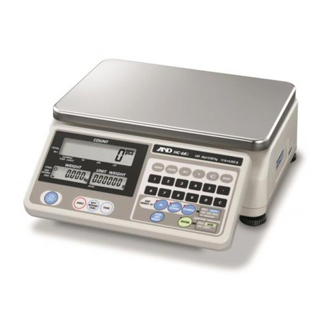 A&D HC-15Ki User manual