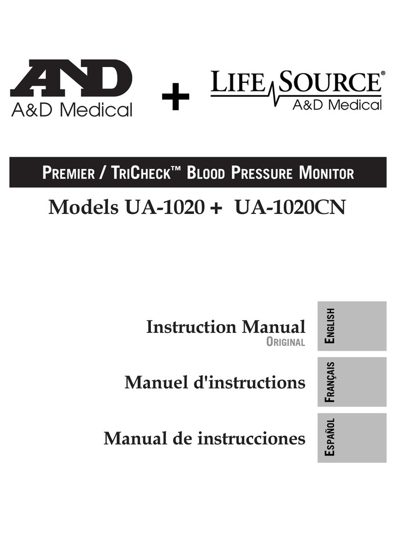 A&D UA-1020 User manual