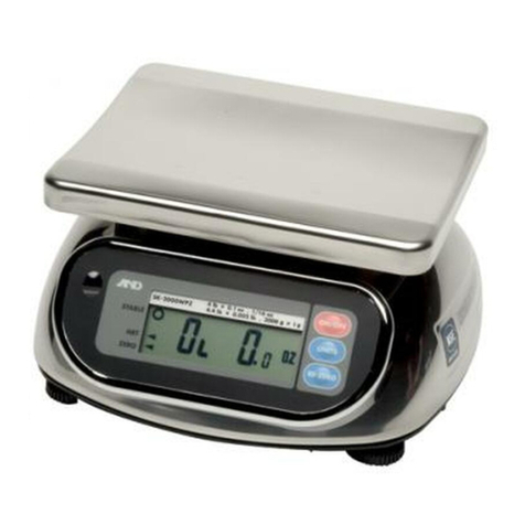 A&D SK-1000WP User manual