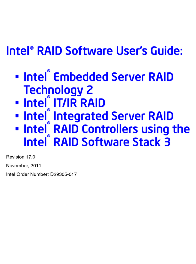 Intel AFCSASRISER User manual