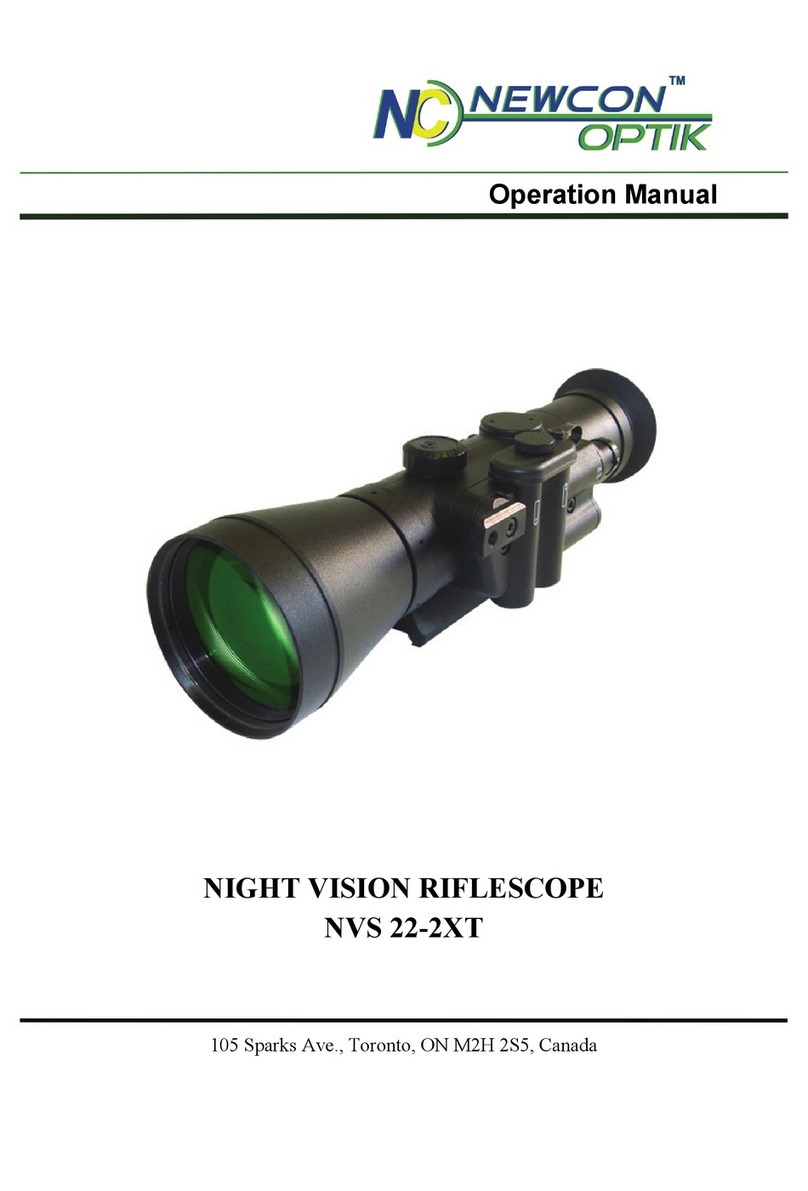 Newcon Optik NVS 22-2XT User manual Newcon Optik NVS 22-2XT User manual