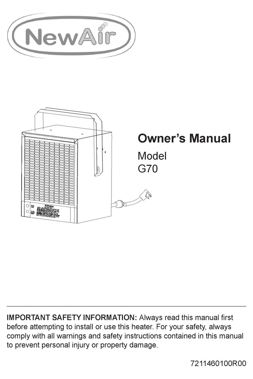 New Air G70 owner's manual