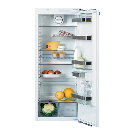 Miele K9552 Operating and installation instructions