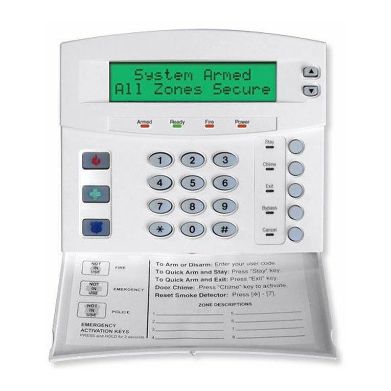 GE NX-148E - Security NetworX LCD Keypad user manual