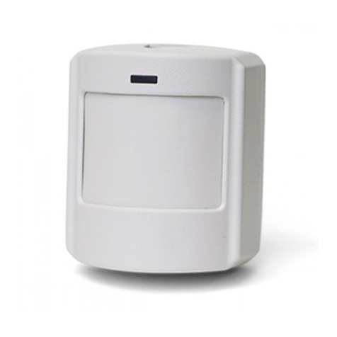 CADDX NX480 - ITI, Caddx Wireless Motion Detector installation instructions