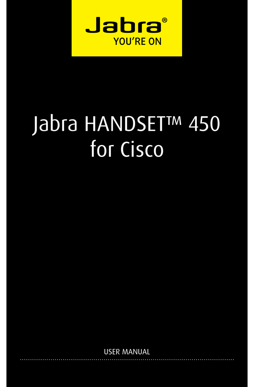 Jabra HANDSET user manual
