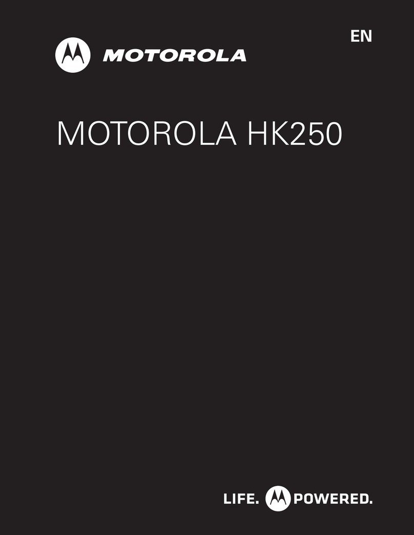 Motorola HK250 User manual