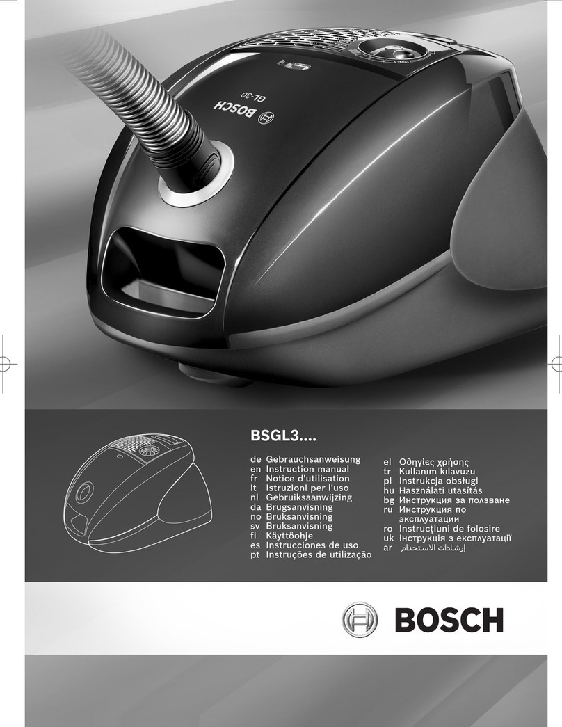 Bosch BSGL3126GB User manual