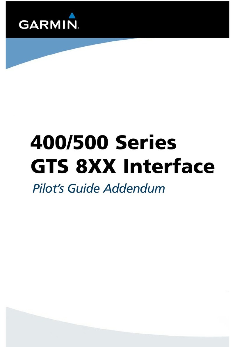 Garmin GPSMAP 800 Series Pilot's guide addendum