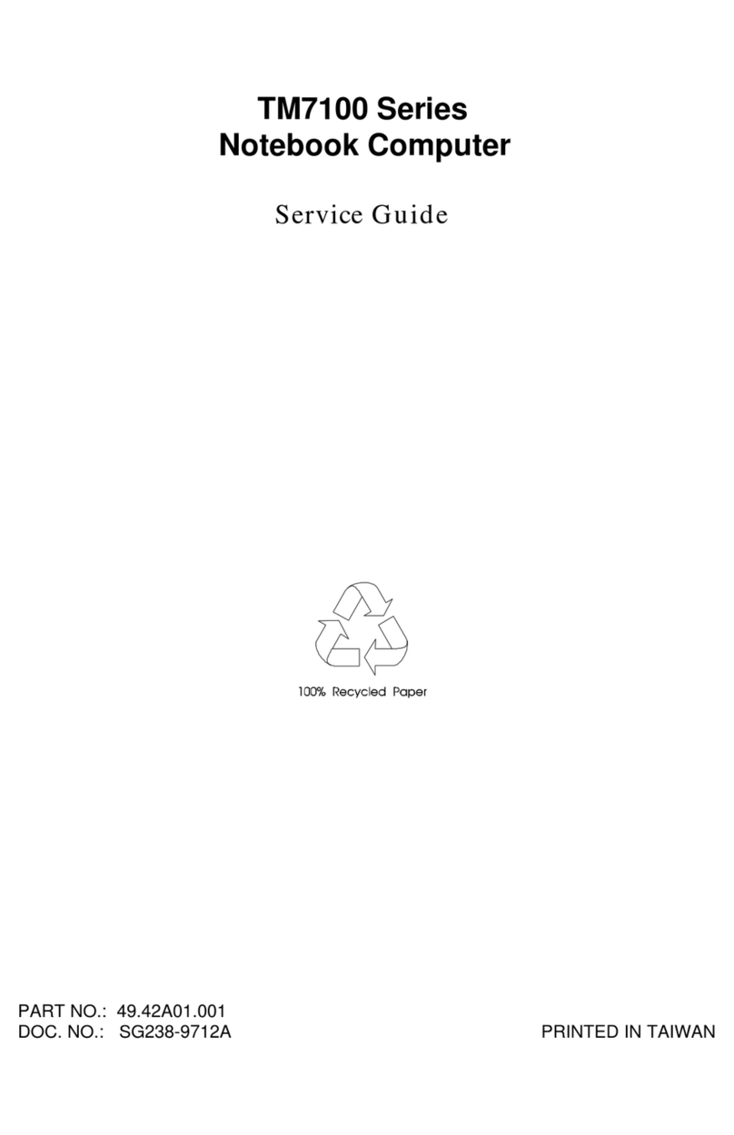 Acer TM7100 Series Service guide