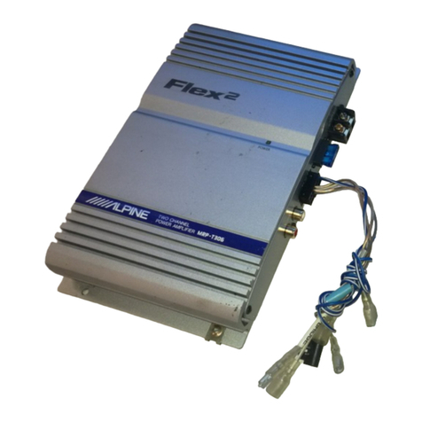 Alpine MRP-F257 User manual