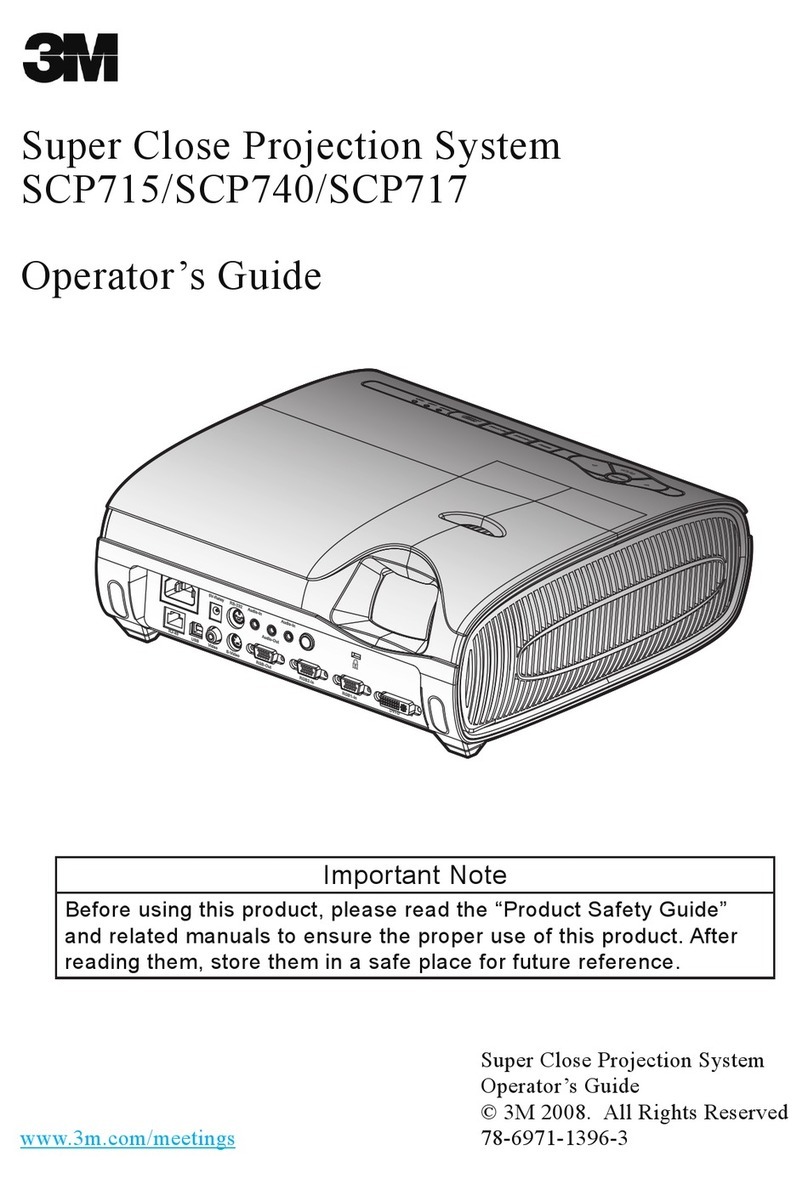 3M SCP715 Manual