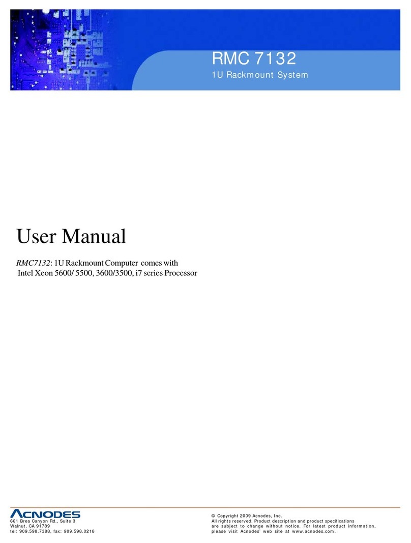 Acnodes RMC 7132 User manual