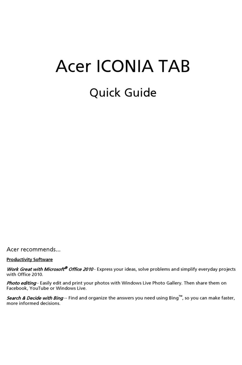 Acer ICONIA SMART quick guide