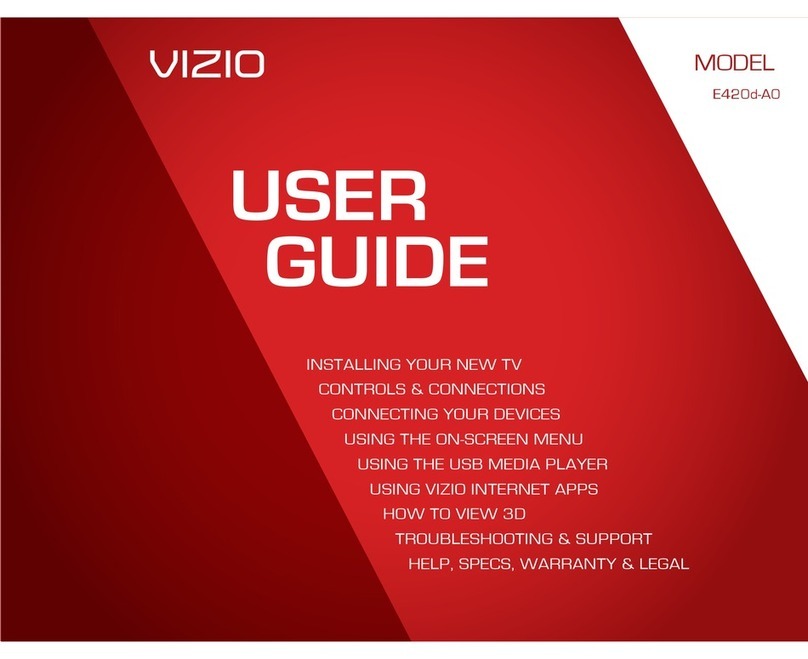 Vizio E420d-A0 User manual