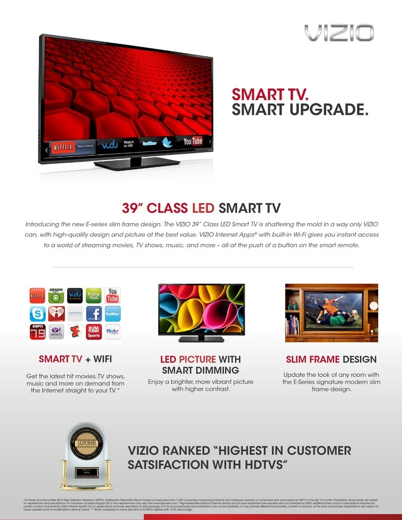 Vizio E390i-A1 User manual