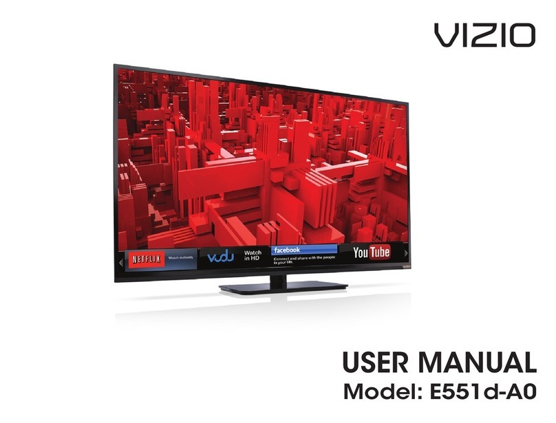 Vizio E551d-A0 User manual Vizio E551d-A0 User manual
