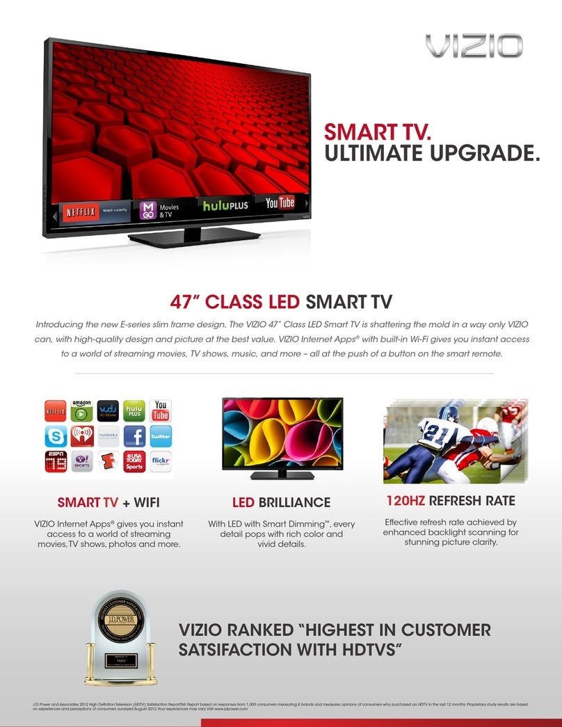 Vizio E470i-A0 User manual
