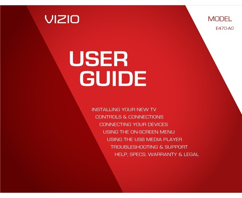 Vizio E470-A0 User manual