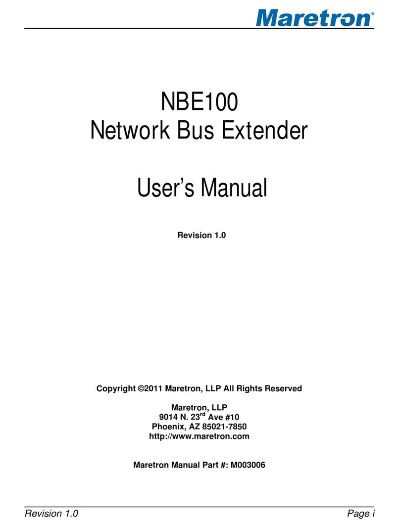 Maretron NBE100 user manual